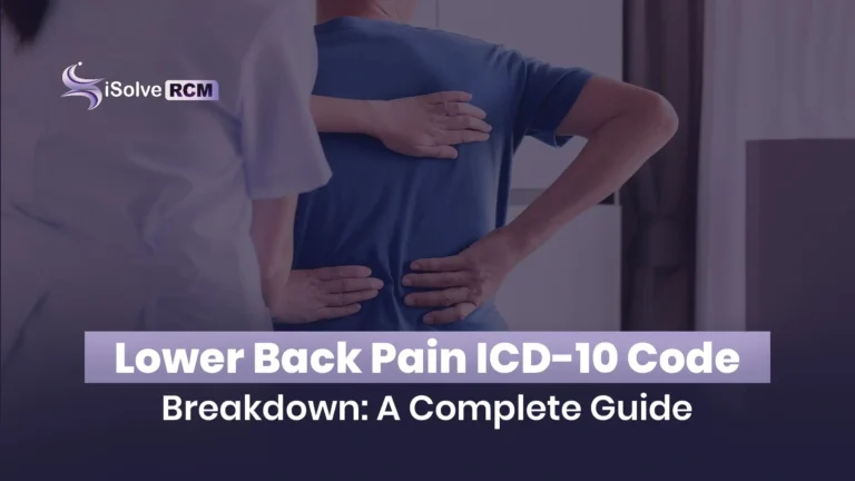 lower back pain icd-10 code