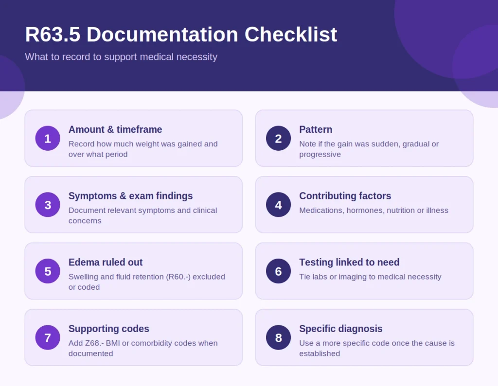 R63.5 Documentation Checklist