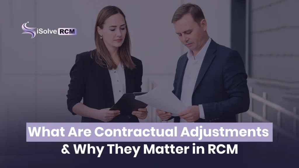 Contractual Adjustments in medical billing