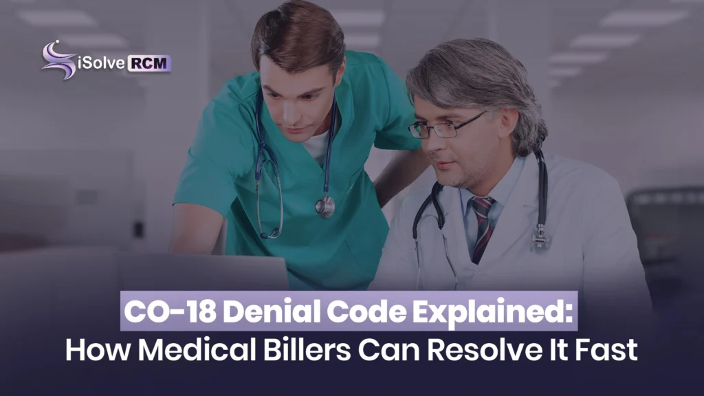 CO-18 Denial Code