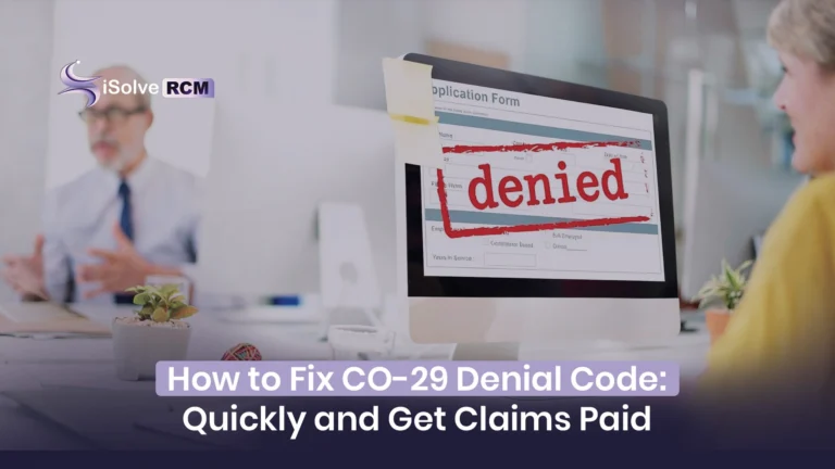CO-29 Denial Code