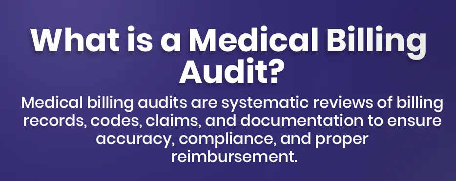 medical billing audit